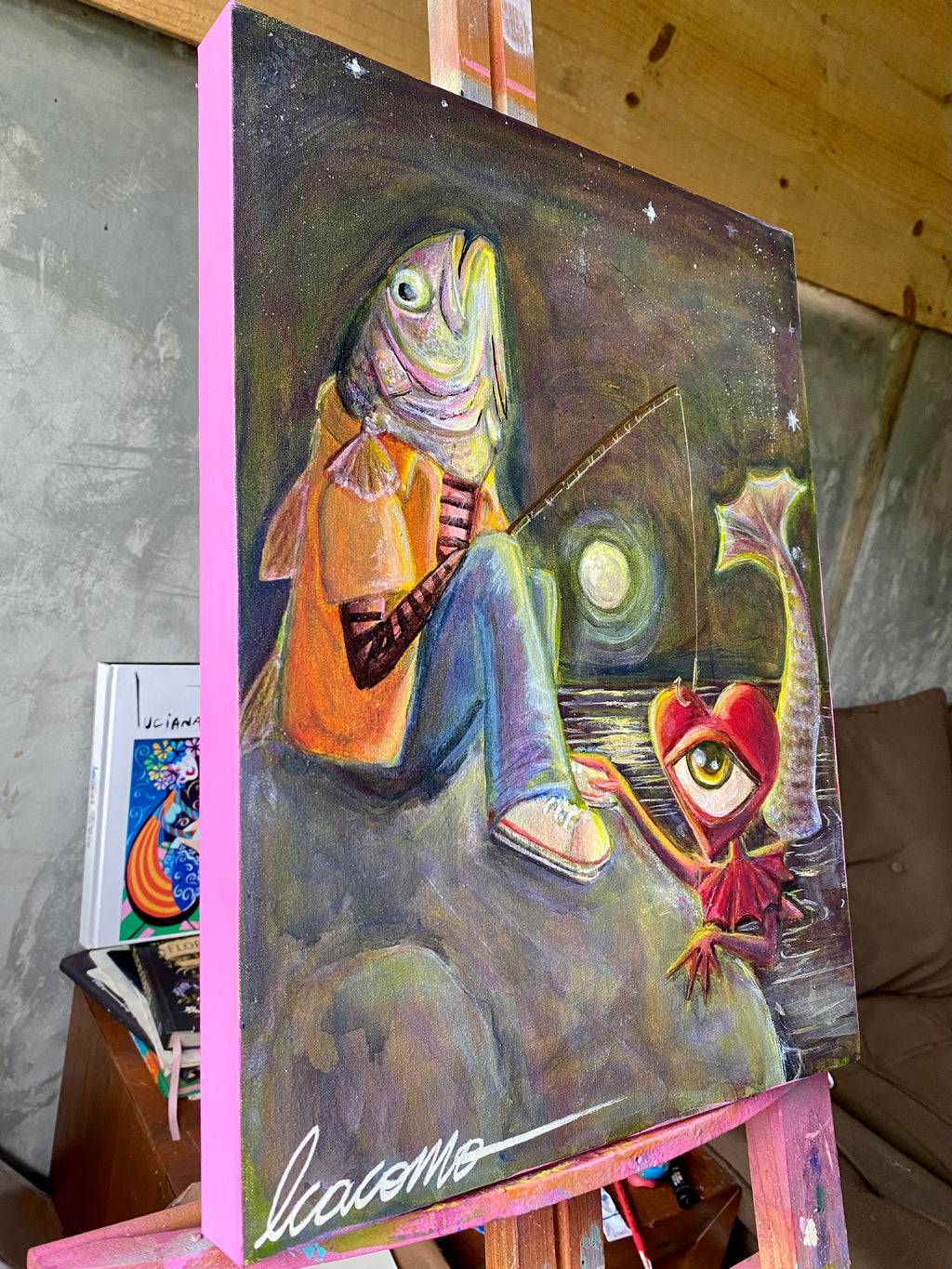 Quadro O Conto da Sereia